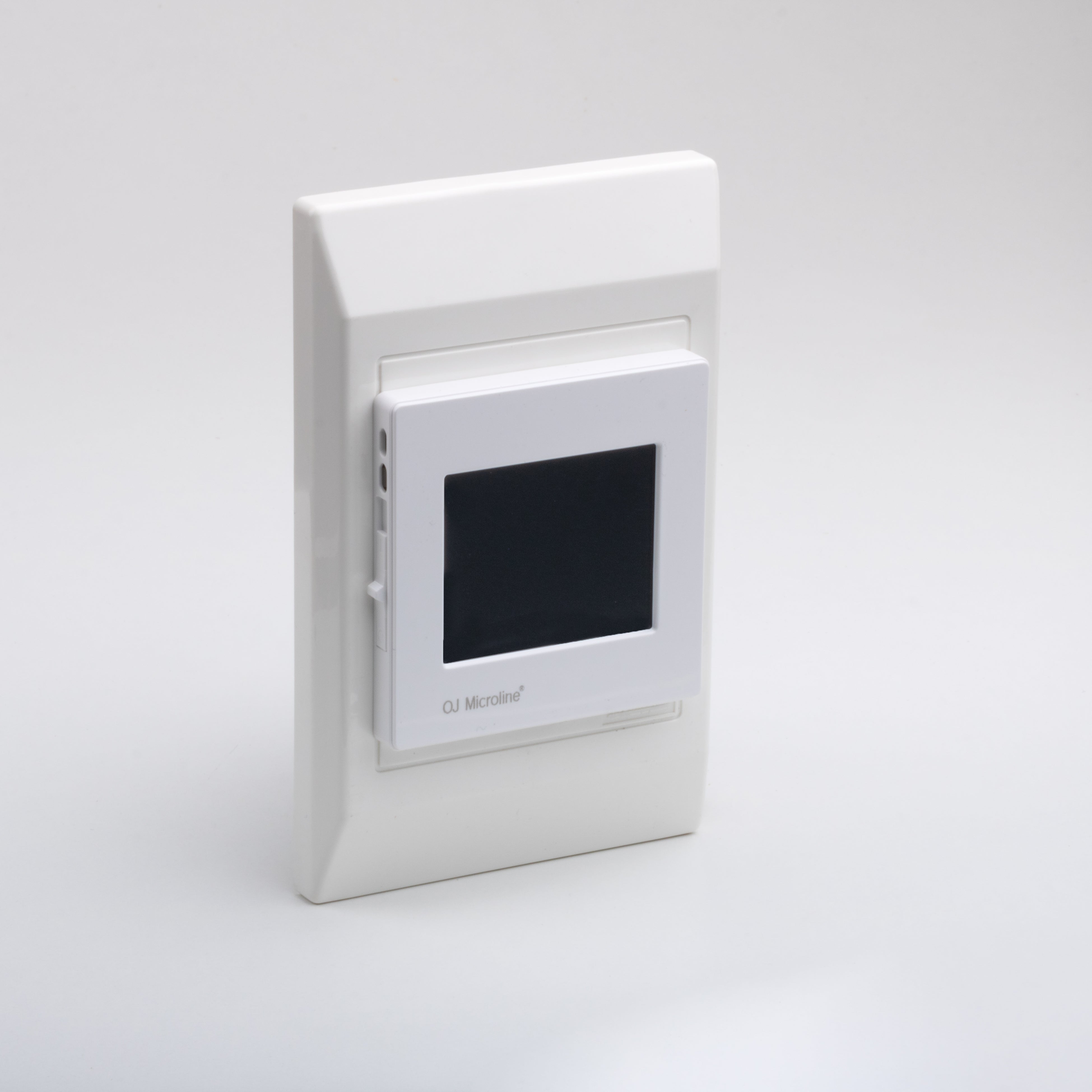 WI-Fi Luxury Touch Screen Programmable Duel sensor (Air/Floor) 4x4 OJ Plate White - Touch Screen Controller